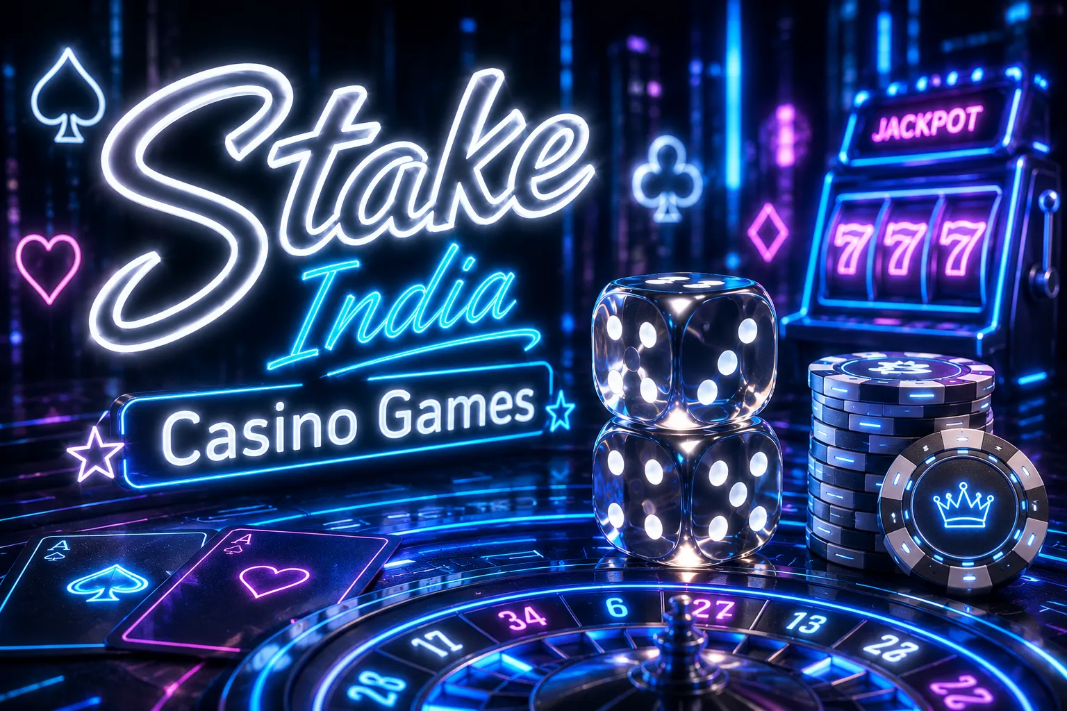 Casino Gaming Selection at Stake India